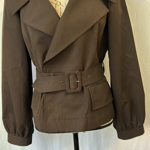 Ellen Tracy Brown Blazer Jacket Size 10 - Picture 3 of 8